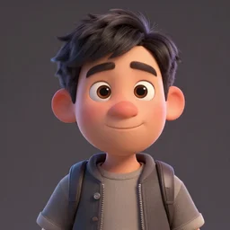 detailed 3d animation cartoon character portrait renderman dreamworks render