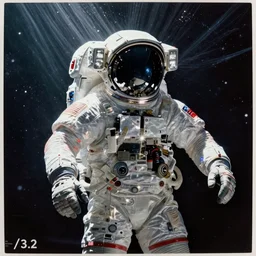 astronaut in dark void underwater - complex and hyperdetailed technical suit design. reflection and dispersion materials. rays and dispersion of light. volumetric light. f / 3 2. noise film photo. flash photography. ultra realistic, 5 0 mm. poster by wayne barlowe, hajime sorayama aaron horkey, craig mullins