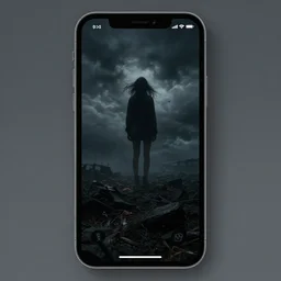 ominous iphone screenshot