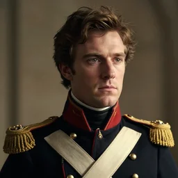 portrait of a young victorian army officer, highly detailed, cinematic lighting, close up, volumetric, realistic, photograph by elliott & fry