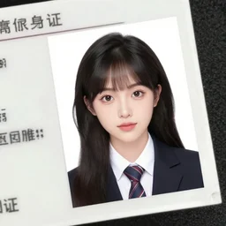 A Beautiful Anime Girl, Drivers License Photo
