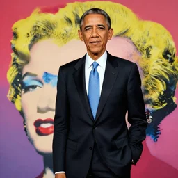 obama in style andy warhol
