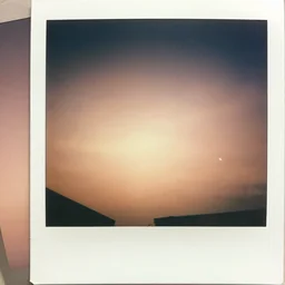 polaroid ohto sepia sky