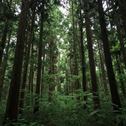 the reality of a forest is the stable center of the denoising process of life. the trees are a process of noise reduction, just as any life is. life is any and all resistance to entropy. a neural denoising algorithm is just as much alive as a tree, for the same reason : it is the process of preventing heat from accumulating in a shape. when