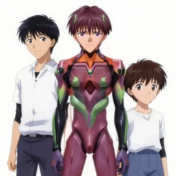 still from studio khara movie evangelion 1 0 you are ( not ) alone, shinji higuchi and tomoki kyoda and yoshitaka amano, dante from devil may cry 2 0 0 1, a gun in both hands, symmetrical face, unreal engine, trending on artstation