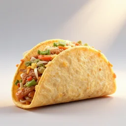 a taco, intricate detail, 3d render, octane render, god rays, depth of field, trending on artstation, 4k, hd