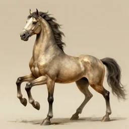 a mythic creature with the torso of a man and body as a horse