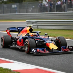photo of the shakedown livery of red bull formula one car