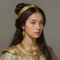 portrait of pocahontas, intricate, elegant, highly detailed, my rendition, digital painting, artstation, concept art, smooth, sharp focus, illustration, art by artgerm and greg rutkowski and alphonse mucha and uang guangjian and gil elvgren and sachin teng, symmetry!!