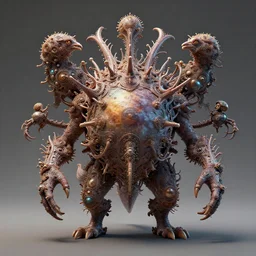 eater of planets creature : : by michal karcz, daniel merriam, victo ngai and guillermo del toro : : ornate, dynamic, particulate, intricate, elegant, highly detailed, centered, artstation, smooth, sharp focus, octane render, 3 d