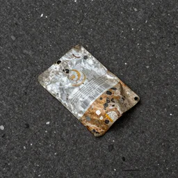 a single piece of rubbish