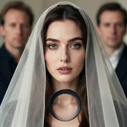 portrait of a stunningly beautiful female with a veil in soft light, depth of field, zeiss lens, detailed, symmetrical, centered, fashion photoshoot, by edward robert hughes, annie leibovitz and steve mccurry, david lazar, jimmy nelsson, breathtaking, 8 k resolution, extremely detailed, beautiful, establishing shot, artistic, hyperrealistic, beautiful face, octane render