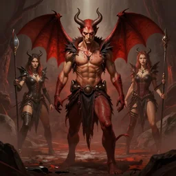 Follow the devil through hell, male,man, Ilse Gort, Olya Bossak, artstation