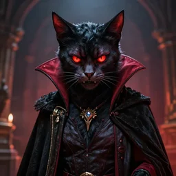 epic masterpiece portrait of evil kitten vampire, hyperrealistic, octane render, cinematic, by Edgar Maxence and Ross Tran and Michael Whelan, Legends of Runeterra