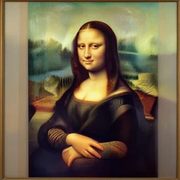 Mona Lisa by Van Gogh