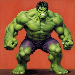 hulk, marvel, artwork by nicholas roerich,