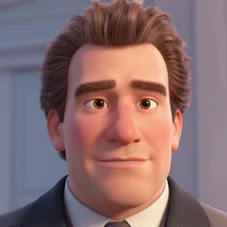 head macro shot of gene hackman as a pixar disney character from up ( 2 0 0 9 ), unreal engine, octane render, 3 d render, photorealistic - c 1 1