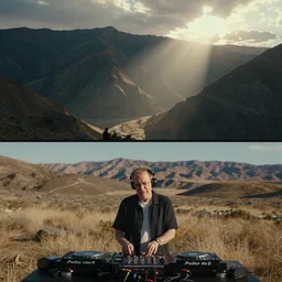 Larry David DJing his first Boiler Room set, 1080p, screenshot
