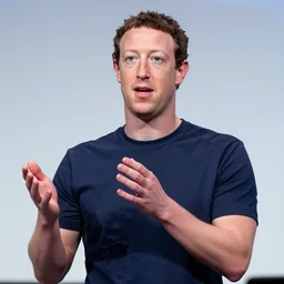 Rare picture of Mark Zuckerberg behaving like a normal human being, 16K