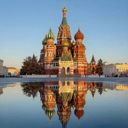 ussr, fantasy, painting, chrome, reflect, ultra realistic!!!, clear weather, golden hour, sharp focus