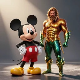 mickey mouse and donald is the new aquaman
