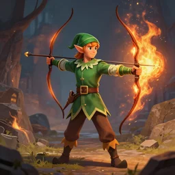 elf archer fire mage