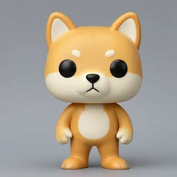 shiba inu funko pop, high quality, high resolution