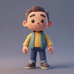 3d octane character render by Luis Omar