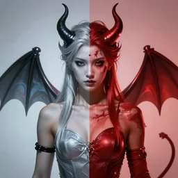 soul who is half human and half devil 8k