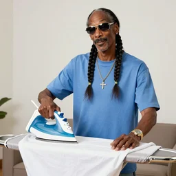 snoopdogg ironing clothes