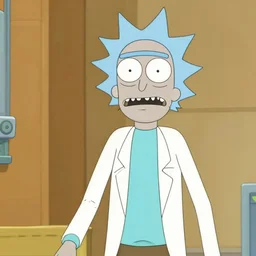 film still of rick sanchez in the new pixar scifi movie 4 k,,,,,,,,,,,,,,,,,,,,,,,,,, rick and morty