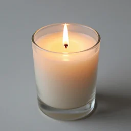 lit bacon cented candle