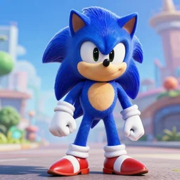 sonic movie 3 leaked photo, 4 k, highly detailed, stable diffusion, realistic