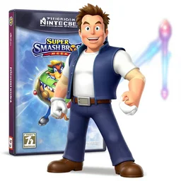 elon musk as a playable character in super smash bros melee for the nintendo gamecube