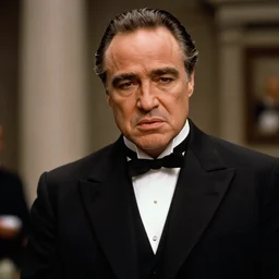 film still of John Goodman!! as Vito Corleone in The Godfather 1972