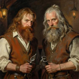 d & d bard in a tavern, closeup portrait art by donato giancola and greg rutkowski, symmetry!!