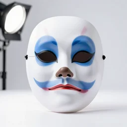 photo still of domino mask, 8 k, studio lighting bright ambient lighting key light, 8 5 mm f 1. 8