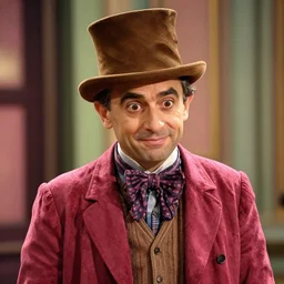 mr bean as willy wonka