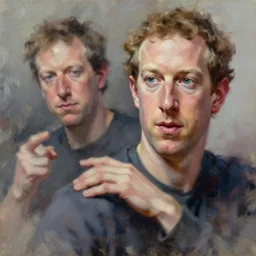 pavel durov looks like mark zuckerberg, oil painting, dynamic pose, dramatic lighting, realistic shaded lighting, pastel shades, expressively loose brush strokes, perfect face, 8 k realistic, hyper detailed, digital painting, artstation, concept art, hyper detailed eyes, art by sam spratt and peter mohrbacher and james jean