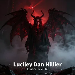 photograph of lucifer by dan hillier, scary, red lights, 1 9 1 6, fog, atmospheric