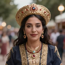 incredibly realistic, too detailed portrait of a caricature of the royal consort from el paso texas, centered portrait, octane render, bump mapping, global illumination, unreal engine 5, 8 k, bokeh, d & d digital art, mark ryden, rob gonsalves