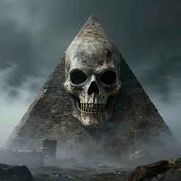 movie still of silent hill's pyramid head, high detail, photorealistic portrait, cinematic lighting, creeping fog, ( unreal engine ), octane render