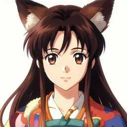 Ahri illustration by Takehiko Inoue, portrait