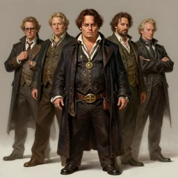 wideangle!! portrait shot of fat johnny depp, intricate, elegant, highly detailed, centered, digital painting, artstation, concept art, smooth, sharp focus, illustration, artgerm, tomasz alen kopera, peter mohrbacher, donato giancola, joseph christian leyendecker, wlop, boris vallejo