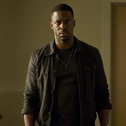 a cinematic film still of Kevin Hart starring in a horror film in 2010