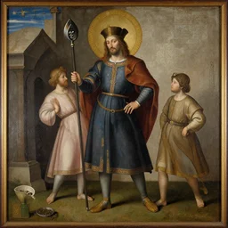 medieval painting of anthony fantano