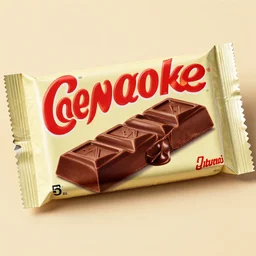 chocolate candy bar packaging, 9 0 s style, very appealing, marketing photo