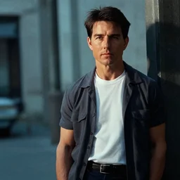 movie still of tom cruise in vanilla sky