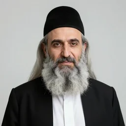 a jewish rabbi,, long peyot, sideburns, grey beard, high quality portrait, trending on artstation