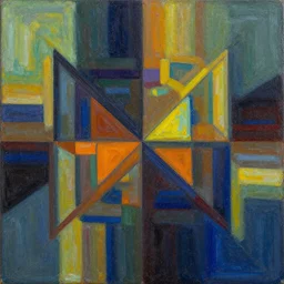 enlightenment depicted as abstract art